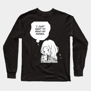 Manga Girl Long Sleeve T-Shirt